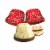 HERSHEY'S Peppermint Bark Bells Christmas Candy Bag Perspective: right