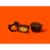 REESE'S Miniatures Dark Chocolate Peanut Butter Cups Candy Share Pack Perspective: right