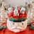 ICE BREAKERS ICE CUBES Candy Cane Flavored Sugar Free Chewing Gum Christmas Candy Bottle Perspective: right