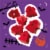 TWIZZLERS Ghosts Cherry Flavored Chewy Halloween Candy Bag Perspective: right