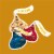 HERSHEY'S KISSES Butterbeer Flavored Easter Candy Bag Perspective: right