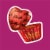REESE'S Assorted Chocolate Peanut Butter Shapes Valentine Candy Bag Perspective: right