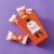 Reese's Halloween White Creme Peanut Butter Cup Ghost Snack Size Candy Perspective: right