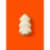 REESE'S White Creme Snack Size Peanut Butter Trees Christmas Candy Bag Perspective: right