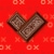 HERSHEY'S Milk Chocolate Snack Size Valentine Candy Bag Perspective: right