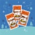 REESE'S Milk Chocolate Peanut Butter Creme Santas Christmas Candy Bag Perspective: right