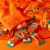 REESE'S Milk Chocolate Peanut Butter Trees Snack Size Candy Christmas Packs Perspective: right