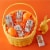 REESE'S Milk Chocolate Peanut Butter Creme Easter Bunny Candy Perspective: right