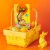 REESE'S Peanut Butter Milk Chocolate Bunny Easter Candy Gift Box Perspective: right