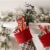 HERSHEY'S KISSES Milk Chocolate Christmas Candy Pack Perspective: right