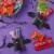Hershey Miniatures Chocolate and Fruit Flavored Assortment Candy Halloween Bulk Variety Bag Perspective: right