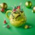 HERSHEY'S KISSES Grinch Milk Chocolate Christmas Candy Bag Perspective: right