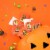 REESE'S Halloween Lovers Milk Chocolate and White Creme Assortment Snack Size Cups Candy Halloween Perspective: right