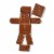 HERSHEY'S Milk Chocolate Build-A-Santa Christmas Candy Bar Perspective: right