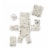HERSHEY'S Cookies 'n' Creme Build-A-Snowman Christmas Candy Bar Perspective: right