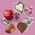 HERSHEY'S and REESE'S Assorted Flavored Hearts Valentine Candy Bag Perspective: right