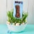 HERSHEY'S Solid Milk Chocolate Easter Bunny Candy Bar Perspective: right