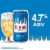 Hamm's American-Style Lager Light Beer Perspective: right