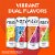 Vizzy Hard Seltzer Tropical Variety Pack Perspective: right