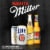 Miller Genuine Draft American Lager Beer Perspective: right