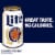 Miller Lite American Pilsner Light Lager Beer Perspective: right