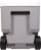 Igloo® 38 Quart Wheelie Cooler - Gray Perspective: right