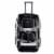 Olympia 8 Pocket U Shape Black Rolling Duffel Bag with Retractable Handle Perspective: right