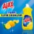 Ajax Ultra Super Degreaser Lemon Liquid Dish Soap Perspective: right