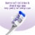 Colgate 360° Enamel Health Toothbrush Extra Soft for Sensitive Teeth Perspective: right