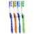 Colgate® 360® Whole Mouth Clean with Tongue and Cheek Cleaner Soft Toothbrush Value Pack Perspective: right