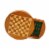 Wordlwise Magnetic Round Wood Inlaid Chess Set Perspective: right