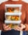 ZWILLING Fresh & Save Glass Airtight Food Storage Container, Meal Prep Container - Medium Perspective: right
