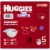 Huggies Little Movers Baby Diapers, Size 5 (27+ lbs) Perspective: right