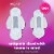 U by Kotex Ultra Thin Pads, Balance Sized for Teens with Wings, Heavy Absorbency Perspective: right