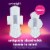 U by Kotex Balance Sized for Teens Ultra Thin Overnight Pads with Wings Overnight Absorbency Perspective: right