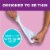 Poise Ultra Thin Incontinence Pads for Women 6 Drop Ultimate Absorbency Long Length Pads Perspective: right