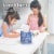 Kleenex Anti Viral Facial Tissues Cube Box Perspective: right