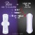 Poise Ultra Thin Incontinence Pads with Wings, 8 Drop Perspective: right
