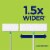 Swiffer Sweep + Mop XL Dry Pads Refill Floor Cleaner Cleaning Cloths Unscented Perspective: right
