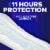 Always Maxi Pads Overnight Absorbency Size 4 Unscented Perspective: right