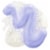 Olay Moisture Ribbons Plus Shea + Lavender Oil Body Wash Perspective: right