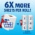 Charmin Ultra Strong Toilet Paper Tissue Super Mega Rolls Perspective: right