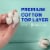 Always Pure Cotton Size 4 FlexFoam Overnight Unscented Pads with Wings Perspective: right