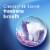 Crest Clean Mint 3DWhite Brilliance Alcohol Free Whitening Mouthwash Perspective: right