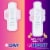 Always Radiant Overnight Feminine Pads for Women, Size 4 for Nighttime, with Wings Perspective: right