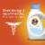 Tide HE Free & Gentle Liquid Laundry Detergent Perspective: right