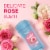 Secret Fresh Delicate Rose Clear Gel Antiperspirant and Deodorant Perspective: right