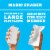 Mr. Clean Magic Eraser Power Wipes Cleaning Sheets Perspective: right
