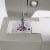 SINGER 4452 Heavy Duty Sewing Machine w/ 110 Applications and Accessories, Gray Perspective: right