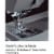 SINGER 6700C Heavy Duty Electric Sewing Machine w/ 411 Stitch Applications, Grey Perspective: right